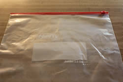 Jumbo zip-loc bags
